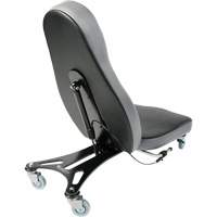 Flex 2 Ergonomic Chair, Vinyl, Black Industrial Sales