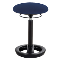 Chaise ergonomique Twixt, Stationnaire, Ajustable Hauteur, Capacit&eacute; 250 lb Industrial Sales
