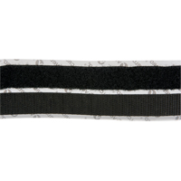 Fastener, Hook & Loop, 15' x 3/4", Adhesive, Black Industrial Sales
