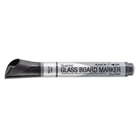 Premium Glass Dry-Erase Markers, Black, Bullet Tip Industrial Sales