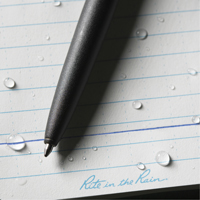 Stylo en m&eacute;tal &agrave; l'&eacute;preuve des intemp&eacute;ries, Bleu, 0,8 mm, R&eacute;tractable Industrial Sales