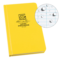 Livre reli&eacute;, Couverture rigide, Jaune, 160 Pages, 4-5/8" , 7-1/4"  Industrial Sales