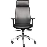 Fauteuil de cadre &agrave; dossier &eacute;lev&eacute; s&eacute;rie Activ, Polyur&eacute;thane/Vinyle, Noir, Capacit&eacute; 275 lb Industrial Sales