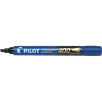 Marqueur permanent 400, Bleu, Pointe Ciseau Industrial Sales