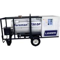 Foreman&reg; 750 Indirect-fired Portable Heater, Radiant Heat, Natural Gas, 750000 BTU/H Industrial Sales