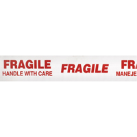 Scotch&reg; 3771 Box Sealing Tape with Message, Hot Melt Adhesive, 2 mils, 48 mm (1-22/25") x 100 m (328') Industrial Sales