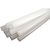 Glue Stick, 7/16" Dia. x 10" L, Clear Industrial Sales