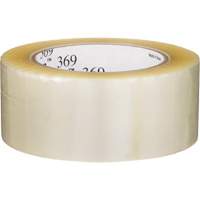 Tartan 369 Box Sealing Tape, Acrylic Adhesive, 1.6 mils, 48 mm (1-22/25") x 100 m (328') Industrial Sales
