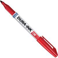 Marqueurs Dura-Ink - no 15, Rouge, Pointe Fin Industrial Sales
