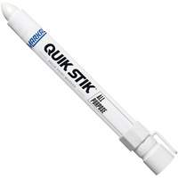 Quik Stik&reg; Twist-Up Paint Markers, Solid Stick, White Industrial Sales