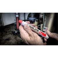 Quik Stik&reg; Twist-Up Paint Markers, Solid Stick, White Industrial Sales