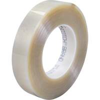 Polyester Tape, Polyester, 25.4 mm (1") W x 66 m (216') L, 6.3 mils Thick Industrial Sales