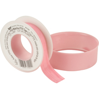 Teflon&reg; Tape - Water Lines Thread, 260" L x 1/2" W, Pink Industrial Sales