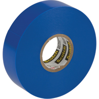 Rubans en vinyle pour codage en couleurs 35 Scotch, 19 mm (3/4") x 20,1 m (66'), Bleu, 7 mils Industrial Sales