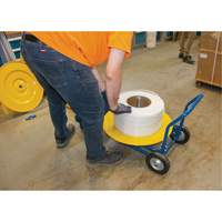 Strapping Dispenser, Polyester/Steel/Polypropylene Straps, 16"/8" Core Dia., 3"/8"/6" Roll Width Industrial Sales