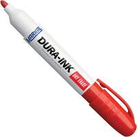 Dura-Ink&reg; Dry Erase Ink Markers, Red, Bullet Tip Industrial Sales