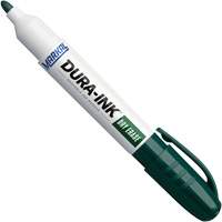 Dura-Ink&reg; Dry Erase Ink Markers, Green, Bullet Tip Industrial Sales