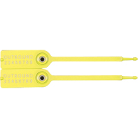Gemini&reg; Tote Seals, 7-1/4", Plastic, Pull-Through Industrial Sales