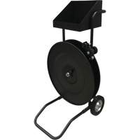 Strapping Dispenser, Polyester/Steel/Polypropylene Straps, 16"/8" Core Dia., 3"/8"/6" Roll Width Industrial Sales
