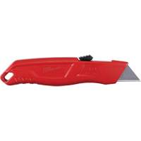 Couteau autor&eacute;tractable, 3/4", Acier, Prise en M&eacute;tal Industrial Sales