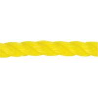 1/2" Braided Yellow Rope, Polypropylene, 335' Industrial Sales