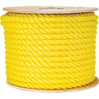 5/8" Braided Yellow Rope, Polypropylene, 200' Industrial Sales