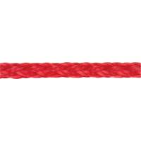 Braided Red Rope, Polypropylene, 500' Industrial Sales