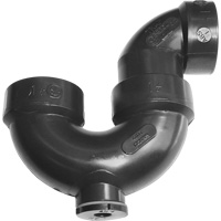 Siphon-P avec joint &agrave; colle &agrave; solvant et regard de nettoyage Industrial Sales
