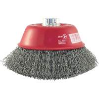 Brosse-boisseau &agrave; fils cr&ecirc;p&eacute;s en acier Industrial Sales