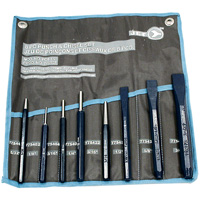 Jeu de poinçons et ciseaux, 8 morcea Industrial Sales
