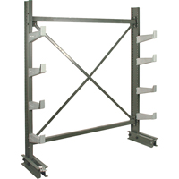 SUPPORT,PORTE A FAUX,6',SIMPLE,ENTRETOISE,BASE, 72" la x 84" h Industrial Sales