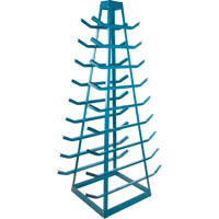 Supports pour tuyaux - Rangement horizontal, Horizontal, 9 Niveaux, 18" la x 40" p x 84" h, 1800 lb Cap. Industrial Sales