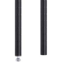 MONTANT ETAGERE STYLISEE14 1/2"H,NOIR Industrial Sales