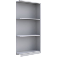 Interlok Shelving Unit, Steel, Boltless, 800 lbs. Capacity, 36" W x 76" H x 24" D Industrial Sales