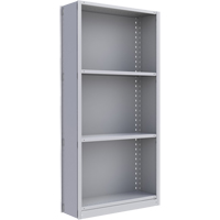 Interlok Shelving Unit, Steel, Boltless, 800 lbs. Capacity, 36" W x 76" H x 24" D Industrial Sales