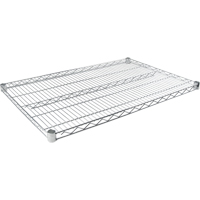 Wire Shelf for Heavy-Duty Chromate Wire Shelving, 36" W x 18" D, 800 lbs. Capacity Industrial Sales