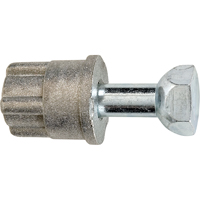 Pieds de nivellement pour &eacute;tag&egrave;re en treillis chromat&eacute; Industrial Sales