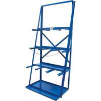 Bar Storage Rack, Vertical, 3 Levels, 36" W x 24" D x 84" H, 3000 lbs. Cap. Industrial Sales