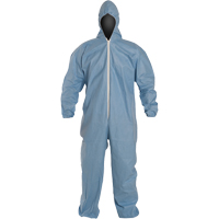 Combinaisons Proshield 6 SFR, Grand, Bleu, Tissu ignifug&eacute; Industrial Sales