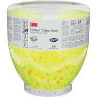 E-A-Rsoft Yellow Neons Earplugs, Bulk - Canister, Large Industrial Sales