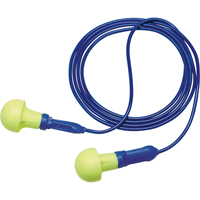 E-A-R Push-ins Metal Detectable Earplugs, Corded, One-Size, Bulk - Polybag, NRR 28 dB NRR dB Industrial Sales