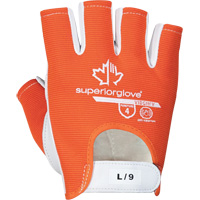 Vibrastop Half-Finger Vibration-Dampening Gloves, Size Medium, Goatskin Palm Industrial Sales