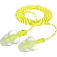 E-A-R Tri-Flange Reusable Earplugs, Corded, Bulk - Polybag, 26 dB NRR, One-Size Industrial Sales
