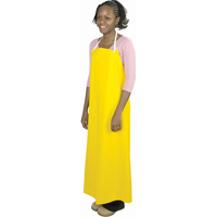 Lightweight Aprons, Polyurethane, 48" L x 35" W, Yellow Industrial Sales