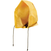 Neo-Slick Chemical & Acid Resistant Rain Hood, One Size, Yellow, PVC Industrial Sales