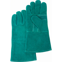 Gants de soudeur de premi&egrave;re qualit&eacute;, Cuir de vache refendu, Taille Grand Industrial Sales