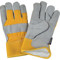 Superior Warmth Winter-Lined Fitters Gloves, Medium, Split Cowhide Palm, Thinsulate Inner Lining Industrial Sales