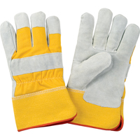 Gants d'ajusteur doubl&eacute;s pour l'hiver de premi&egrave;re qualit&eacute;, 2T-Grand, Paume en Cuir de vache refendu, Doublure en Molleton de mousse Industrial Sales