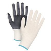 Palm-Coated String Knit Gloves, Poly/Cotton, Single Sided, 7 Gauge, X-Large Industrial Sales
