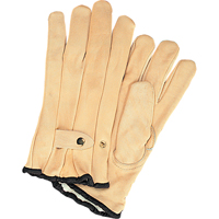 Gants de cordeur doubl&eacute;s pour l'hiver, Petit, Paume Cuir fleur de vache, Doubleure Molleton Industrial Sales